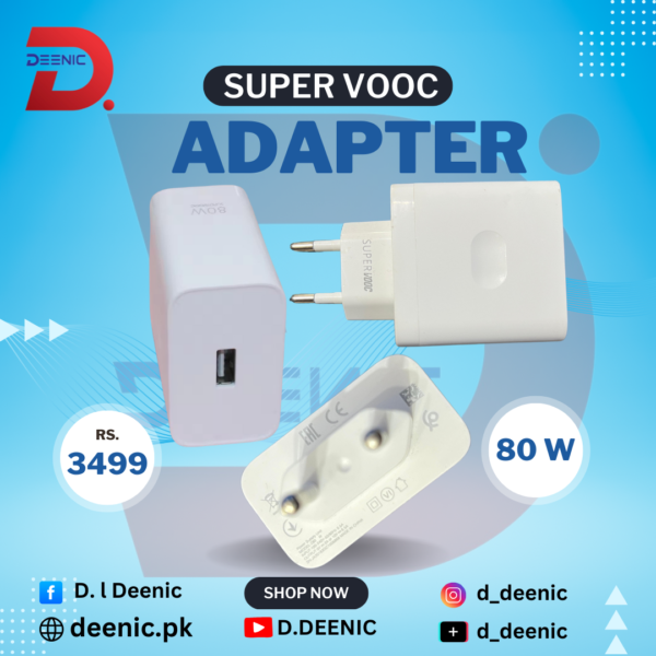 SUPER VOOC 80W Adapter