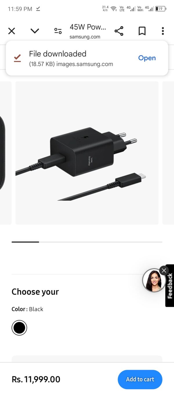 Samsung 45W Adapter - Image 6